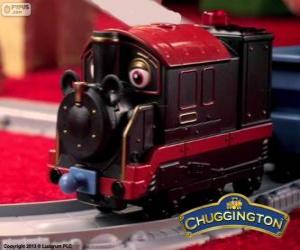 Puzzle Παλιά Pete, του τραίνου με ατμομηχανή είναι το παλαιότερο chugger στο Chuggington